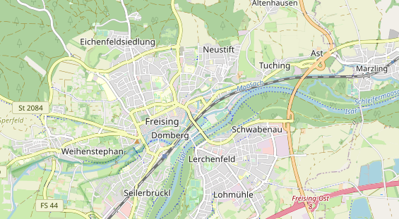 Fahrradwerkstatt auf Karte