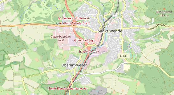 Fahrradwerkstatt auf Karte