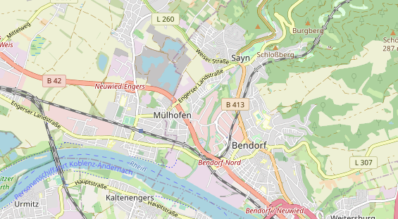 Fahrradwerkstatt auf Karte