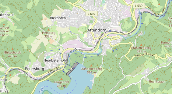 Fahrradwerkstatt auf Karte