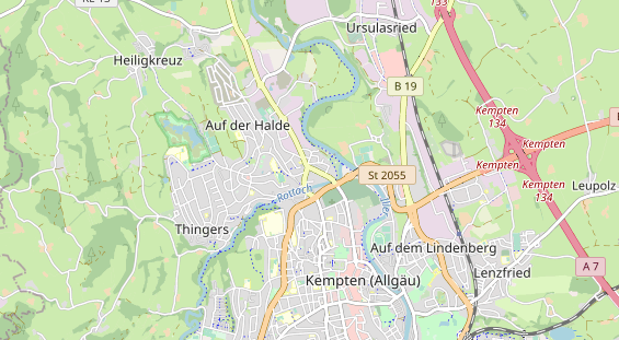 Bicycle workshop on map
