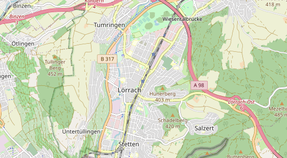 Fahrradwerkstatt auf Karte