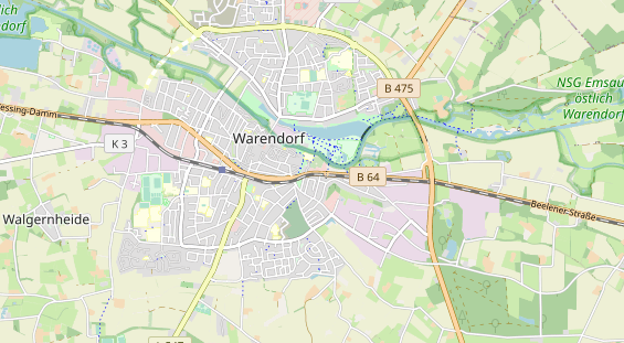 Fahrradwerkstatt auf Karte