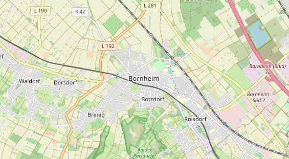 Fahrradwerkstatt auf Karte