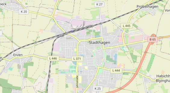 Fahrradwerkstatt auf Karte