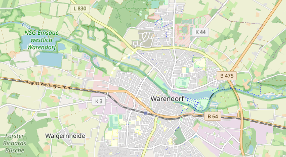 Fahrradwerkstatt auf Karte