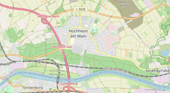 Bicycle workshop on map