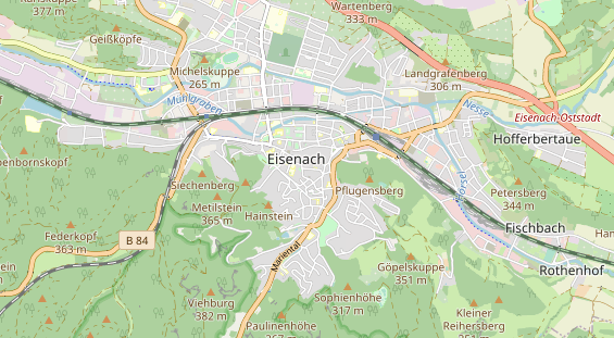 Fahrradwerkstatt auf Karte