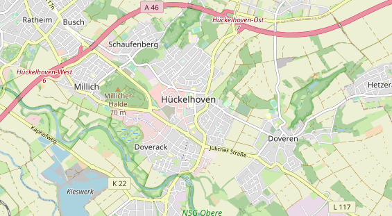 Fahrradwerkstatt auf Karte