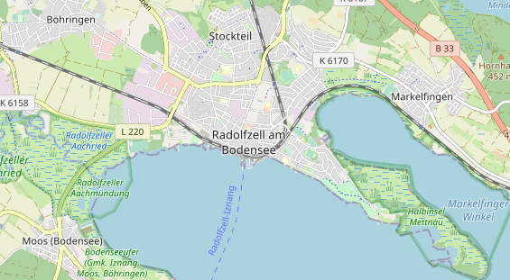 Bicycle workshop on map