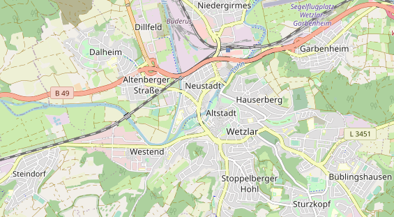 Fahrradwerkstatt auf Karte