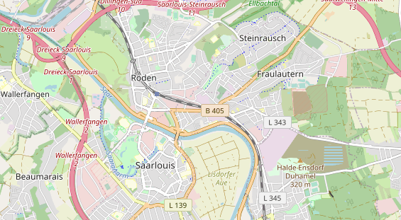 Fahrradwerkstatt auf Karte