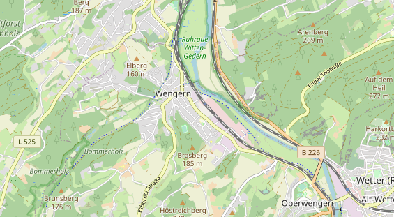 Fahrradwerkstatt auf Karte