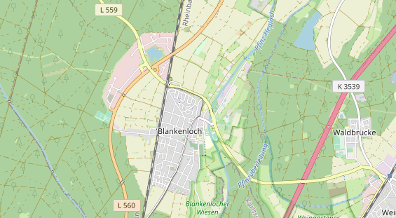 Bicycle workshop on map