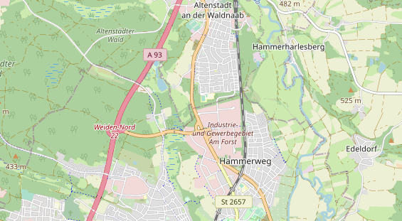 Fahrradwerkstatt auf Karte