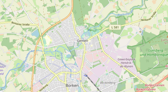 Fahrradwerkstatt auf Karte