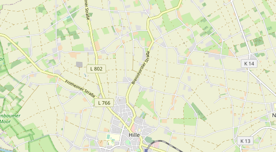 Bicycle workshop on map