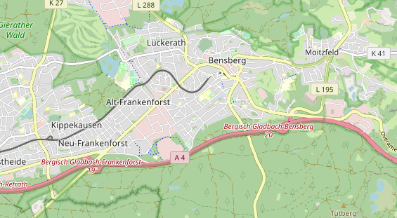 Fahrradwerkstatt auf Karte
