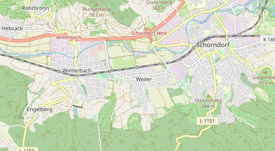 Bicycle workshop on map