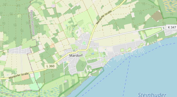 Bicycle workshop on map