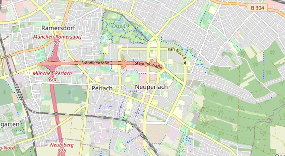 Fahrradwerkstatt auf Karte
