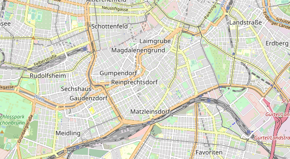 Bicycle workshop on map
