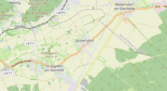 Fahrradwerkstatt auf Karte