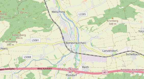 Fahrradwerkstatt auf Karte