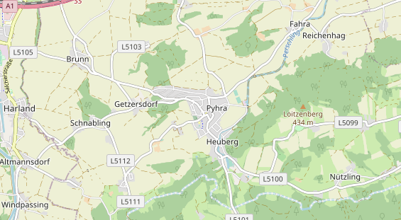 Bicycle workshop on map