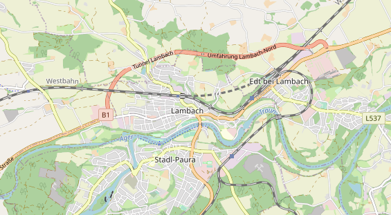 Fahrradwerkstatt auf Karte