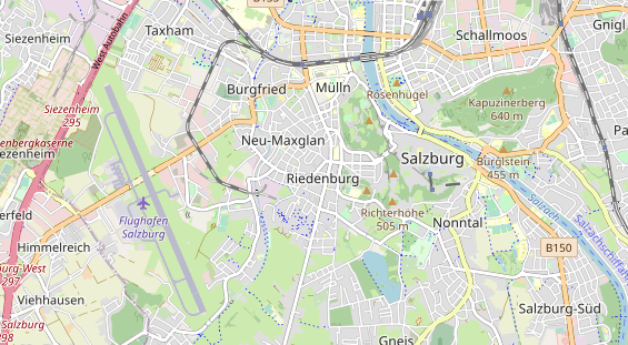 Bicycle workshop on map