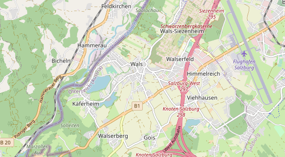 Bicycle workshop on map