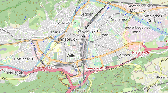 Fahrradwerkstatt auf Karte