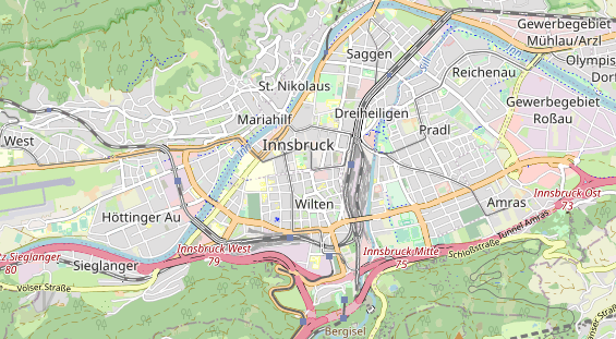 Fahrradwerkstatt auf Karte