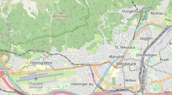 Bicycle workshop on map