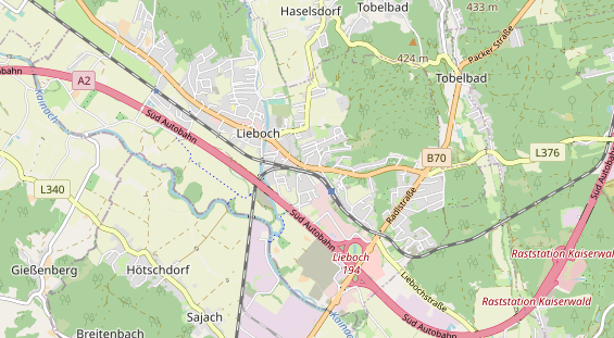 Fahrradwerkstatt auf Karte
