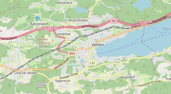 Fahrradwerkstatt auf Karte