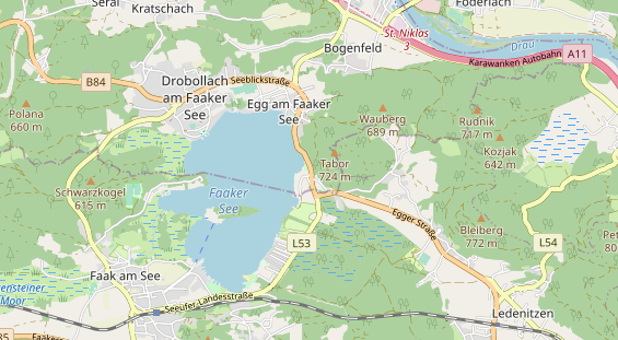 Bicycle workshop on map