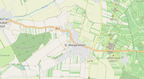 Bicycle workshop on map