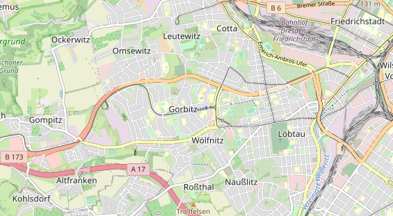 Fahrradwerkstatt auf Karte