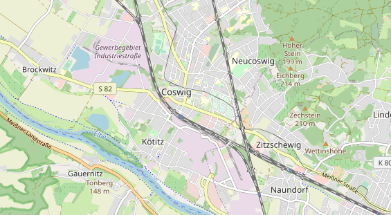 Fahrradwerkstatt auf Karte