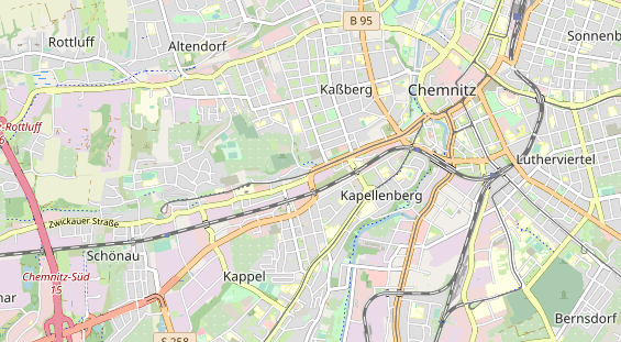 Fahrradwerkstatt auf Karte