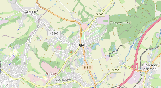 Fahrradwerkstatt auf Karte