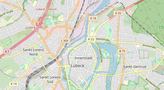 Fahrradwerkstatt auf Karte
