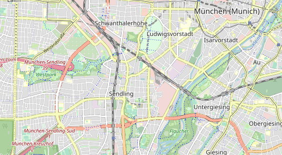 Fahrradwerkstatt auf Karte