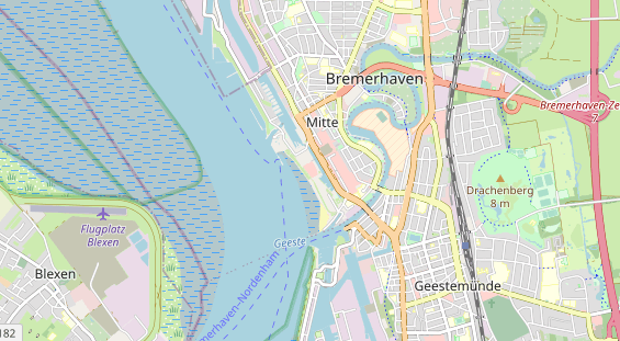 Fahrradwerkstatt auf Karte