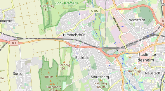 Fahrradwerkstatt auf Karte