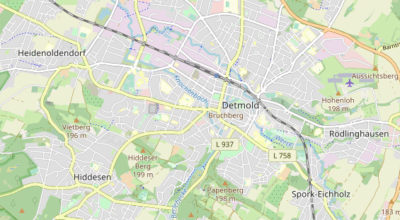 Fahrradwerkstatt auf Karte