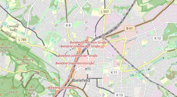 Fahrradwerkstatt auf Karte