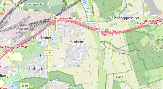 Fahrradwerkstatt auf Karte